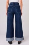 Selvedge Morgan Hi Rise Cuffed Wide Leg 30'