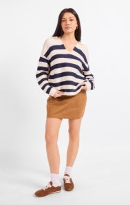 Manuscript Stripe Sweater