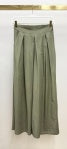 Cotton Poplin Extra Wide Leg Trousers