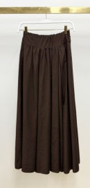 Cotton Poplin Extra Wide Leg Trousers