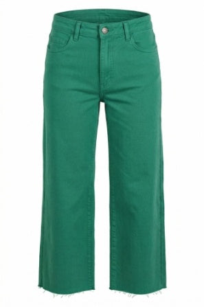 C67B Emerald Wide Leg Crop
