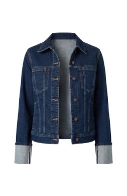 Tall Cuffed Selvedge Trucker Jacket
