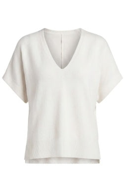 Short Sleeve V-neck Dolman