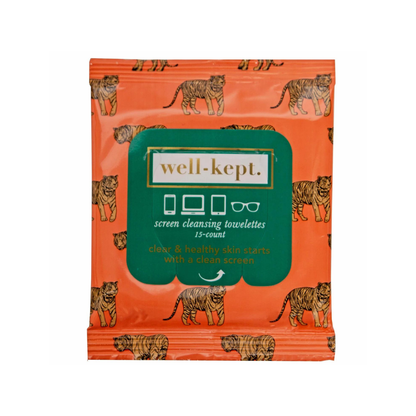Go Get 'Em, Tiger Screen Cleansing Towelettes/Tech Wipes - BAY WINDOW