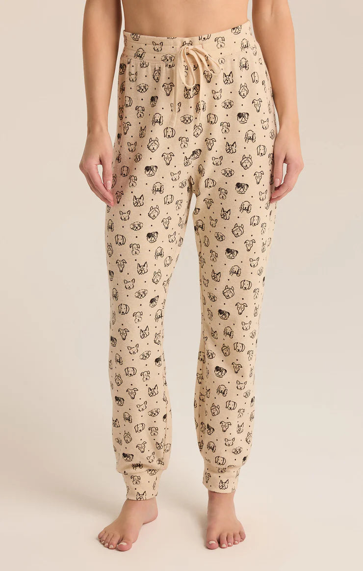 Pup Brushed Knit Jogger - BAY WINDOW