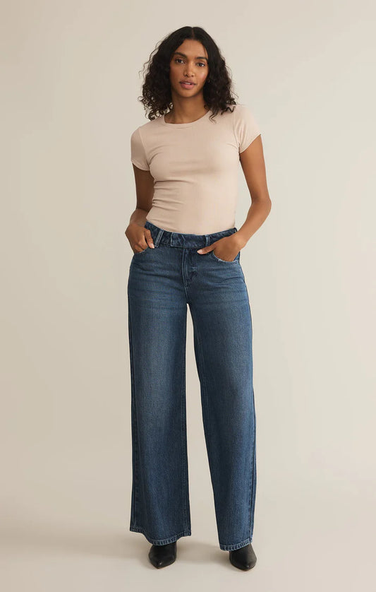 Avery Tee - Parchment - BAY WINDOW