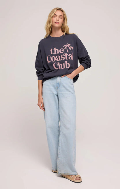 Coastal Club Sunday Sweatshirt - Supernova - BAY WINDOW