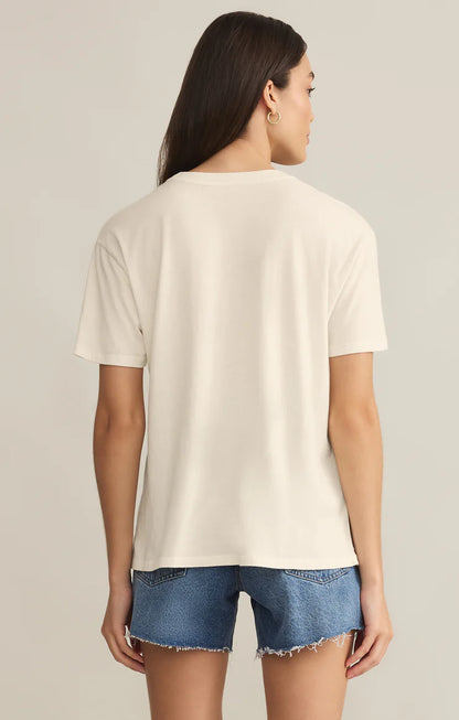 Fun & Sun Boyfriend Tee - Sea Salt - BAY WINDOW