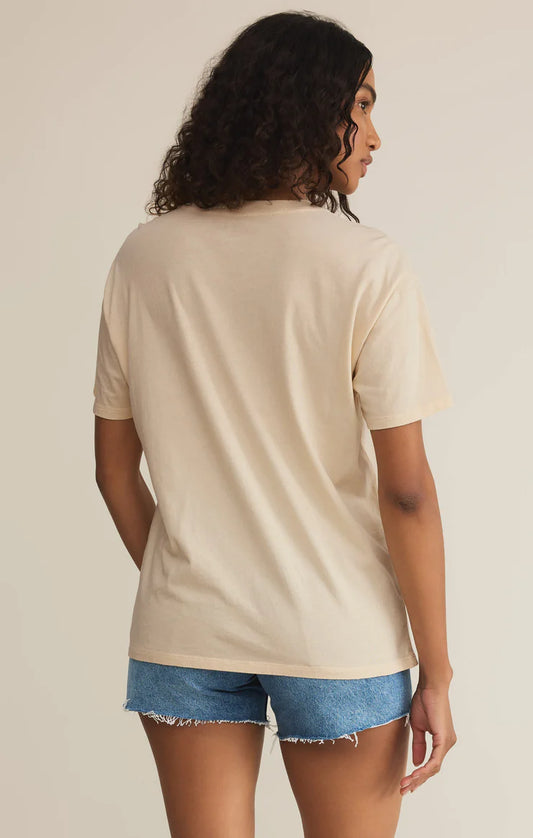 Spritz Boyfriend Tee - Sandshell - BAY WINDOW