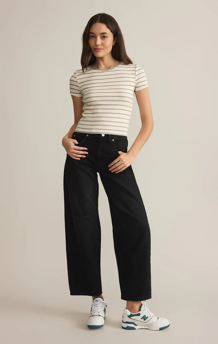 Saxton Striped Tee - BAY WINDOW